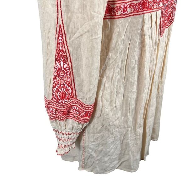 Free People Wind Willow Shift Peasant Mini Dress - Picture 9 of 14